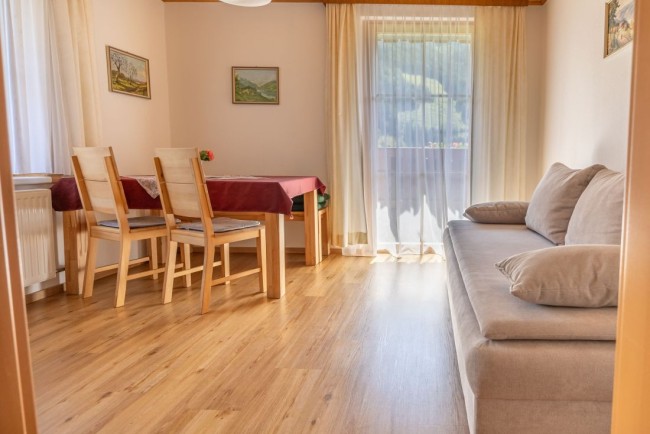 Ger&auml;umiges Wohnzimmer im Appartement