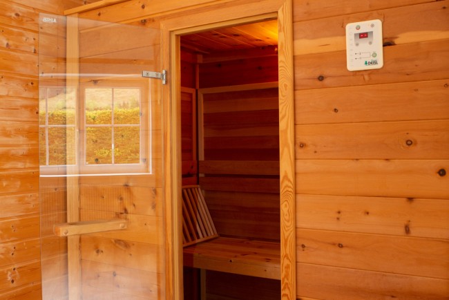 Infrarotkabine zum Entspannen